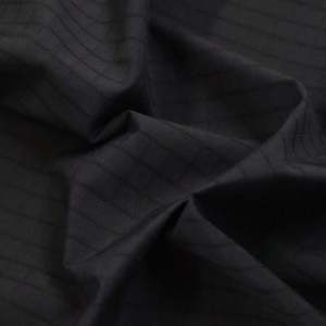 Water-Resistant Polyester Ripstop - Black