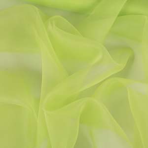 Chiffon Georgette Organza: Silk Organza Deadstock - Citrus