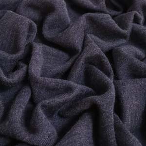 100% Merino Interlock Knit 250gsm - Navy