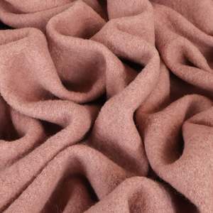 100% Boiled Wool 385gsm - Dusky Pink
