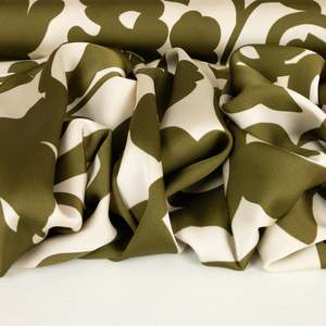 Printed: Abstract Printed Poly Satin - Sweet Dreams