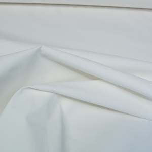 Fabric Cotton: Cotton Midweight Stretch Shirting - Paper White (Last Chance)