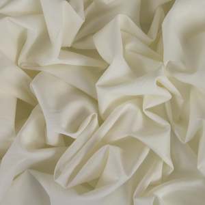 Washed Cotton Nylon Napoli Twill 163gsm - White