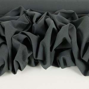Washed Cotton Nylon Napoli Twill 163gsm - Charcoal