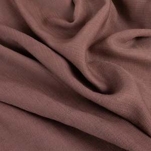 Slade Rayon Nylon Lightweight Textured Crepe - Walnut