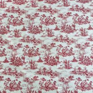 PROVINCIAL TOILE RED