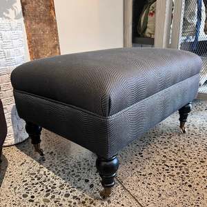 Furniture: FRENCH FOOTSTOOL LARGE