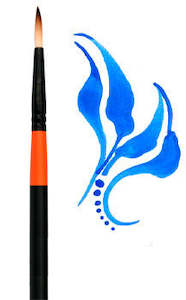 Mark Reid round brush #4