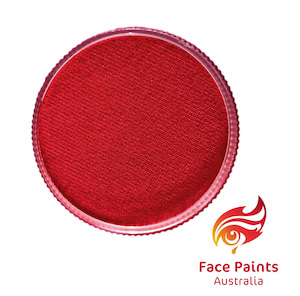 Face Paints Australia: FPA Metallix Vibrant red 30gm