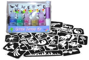 Tag Accessories: Tag glitter tattoo set - GIRLS