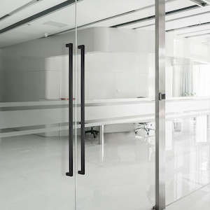 Entrance Door Pull Handle – Modern Front Entry Design Matte black 800mm