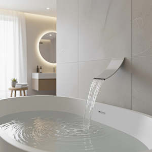 Bath Spouts: 304SS Waterfall Bath Spout