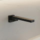 Bath In-Wall Swivel Spout – Modern Bathroom Tapware in Black Finish