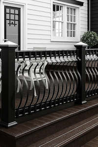 51 Pack 82cm Metal Deck Balusters – Iron Stair Railing Spindles for Indoor & Outdoor Use