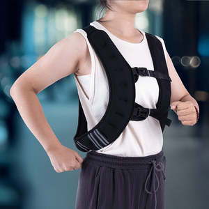 Gym Weights: 10KG Weighted Vest Top Gym Exercise Fitness Strength Sports Training Weight Loss