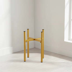 Home Furniture: Metal Plant Stand Adjustable Indoor