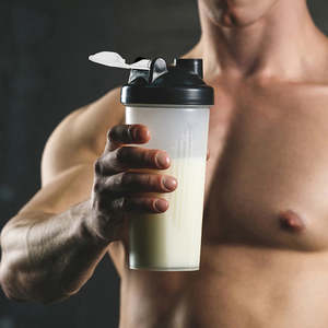 Gym And Fitness Accessories: 10× 700ml Protein Shaker Bottles – Supplement Blender Mixer Cups for Gym & Meal Prep