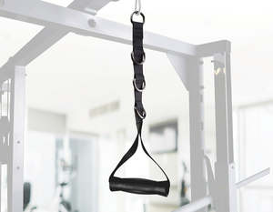 Gym And Fitness Accessories: 2x Adjustable Nylon Cable Handles – Durable Home Gym Attachments for Versatile Strength Training