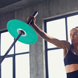 10kg PRO Olympic Rubber Bumper Weight Plate – Durable Gym Strength Training Equipment