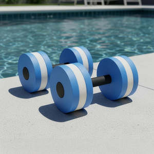 Gym Weights: Pool Dumbbell Water Aquatic Barbell for Aerobics and Fitness Training