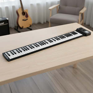 88 Key Portable Foldable Silicone Electronic Keyboard Piano for Music Practice
