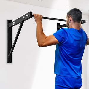 Wall Mounted Pull Up Bar – Heavy Duty Chin Up Station for Reliable Home Upper &hellip;