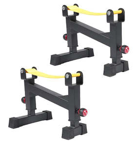 2x Deadlift Sling Racks Barbell Jack Squat Wedge Lifting Aid