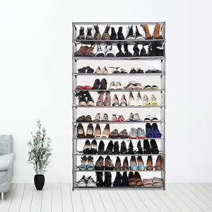 Home Furniture: 50 Pairs 10 Tiers Shoe Rack