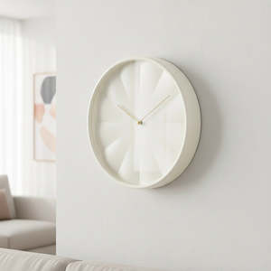 30cm Silent Sweep Wall Clock Modern ABS Frame