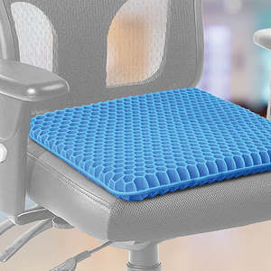 Gel Chair Seat Cushion For Lower Back Pain Pressure Relief