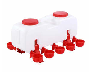 10L Chicken Water Feeder Automatic Chook Drinker Gravity System