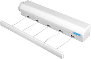 Home Furniture: Retracting Clothesline 5 Line 18m Hanging Clothes Space Hanger