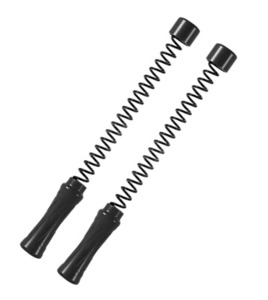 Gym And Fitness Accessories: Battle Rope Trainer Spring Exercise Bar Cordless Resistance Workout Tool
