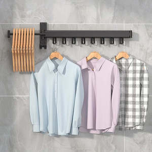 Wall-Mounted Drying Rack – Foldable Aluminium Airer, 27kg Capacity