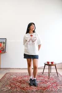 Tees: Heart Locket Tee - White