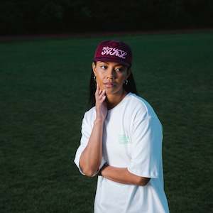 Accessories: Fade AKL Cap - Ron Burgundy