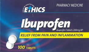 Ibuprofen Ethics 100's Fairfield Pharmacy
