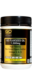 Products: GO FLAXSEED OIL 1,500MG 210 Caps Fairfield Pharmacy