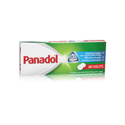 NEW PANADOL® TABLETS WITH OPTIZORB® TECHNOLOGY 20's Fairfield Pharmacy