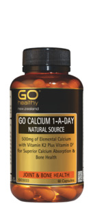 Products: GO CALCIUM 1-A-DAY 60 Caps Fairfield Pharmacy