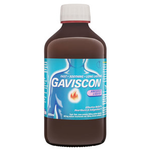Products: Gaviscon Aniseed Liquid 600ml Fairfield Pharmacy
