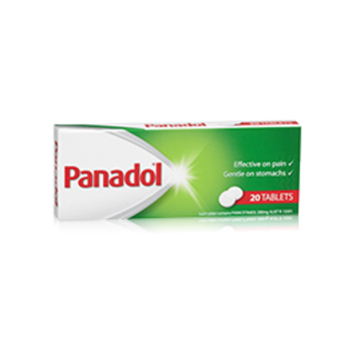PANADOL TABLETS 20's Fairfield Pharmacy