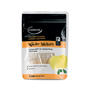 Comvita Children's Lemon and Honey Lollipops Fairfield Pharmacy