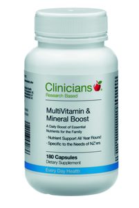 Products: MultiVitamin & Mineral Boost 180 Capsules Fairfield Pharmacy