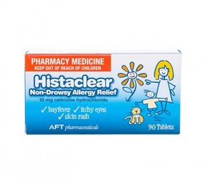 Products: HISTACLEAR 10mg 90's Fairfield Pharmacy