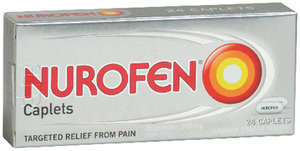 Products: NUROFEN caplets 24's Fairfield Pharmacy