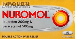 Products: NUROMOL tablets 24's Fairfield Pharmacy