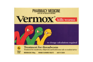 Products: Vermox Tablets 6's Fairfield Pharmacy