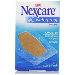 Nexcare™ Waterproof Bandages Knee/Elbow 8pk Fairfield Pharmacy