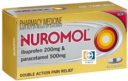 NUROMOL tablets 48's Fairfield Pharmacy